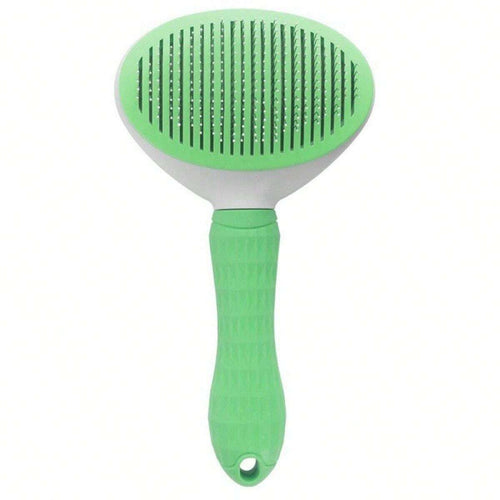 Cat Grooming Tools Cat Grooming Comb Pet Hair Removal Comb Non-Slip Stainless Steel Pet Comb