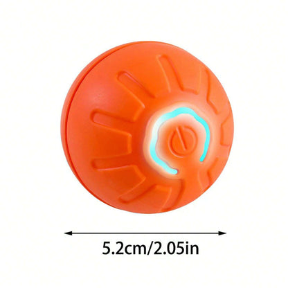 1pc Smart Dog Automatic Rolling Ball Toys,Cat Electric Gravity Sensor Balls,Pet Interactive Chewing Toy,Kitten Training Self-Moving Entertainer Accessories